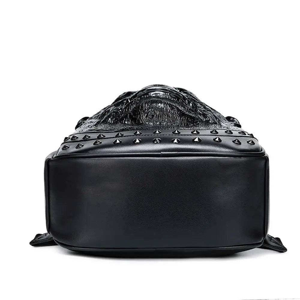 Fashion Large Capacity Round Handle Vintage Leather Shoulder Tote Bag