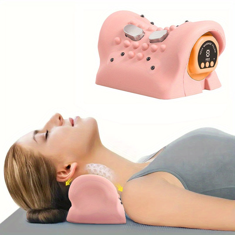 NNETM Cervical Massage Pillow Neck Spine Corrector
