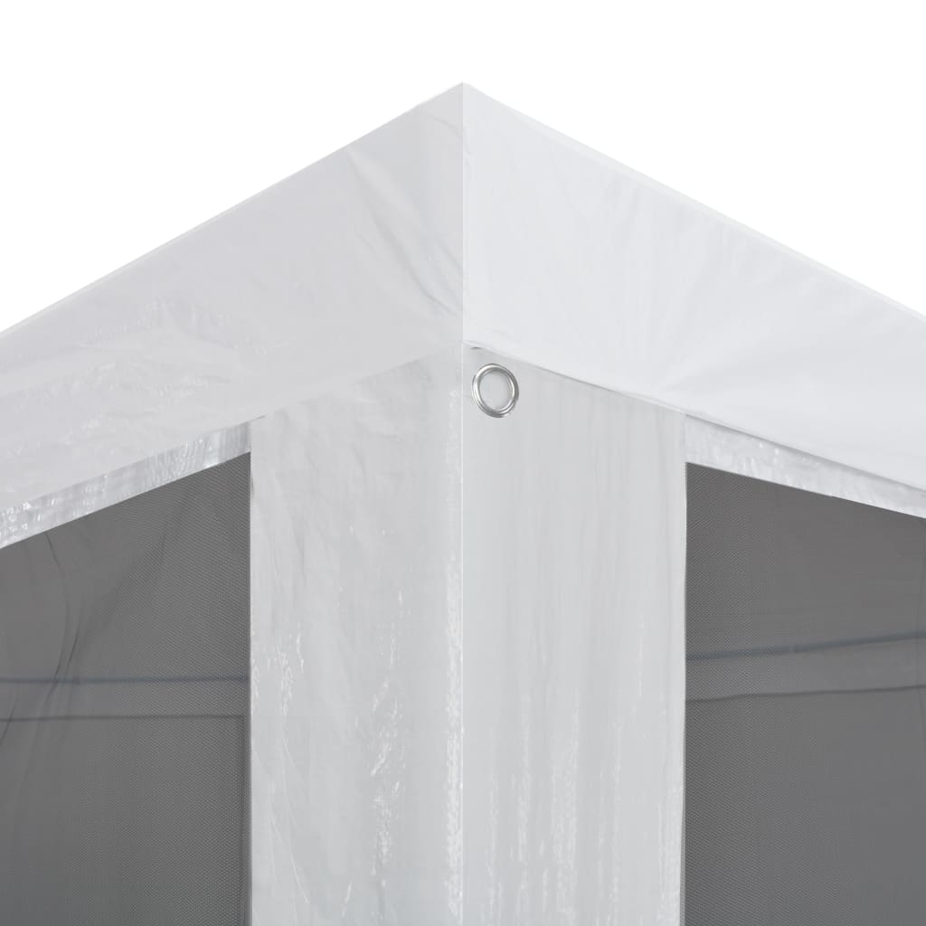 NNEVL Party Tent with 4 Mesh Sidewalls 3x3 m