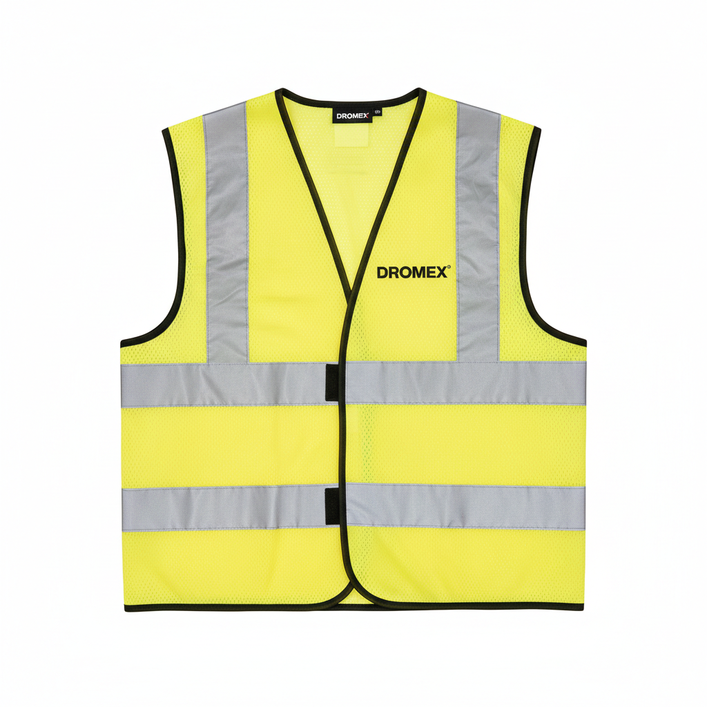Dromex Hi-Vis Safety Vest Front